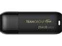TEAMGROUP C175 256GB USB 3.2 Gen 1 Flash Drive Rounded Streamlined Unibody Design Black Pearl Seamless Construction Matte and Glossy Finish  Speed Up to 100MB/s (TC1753256GB01) thumbnail 2