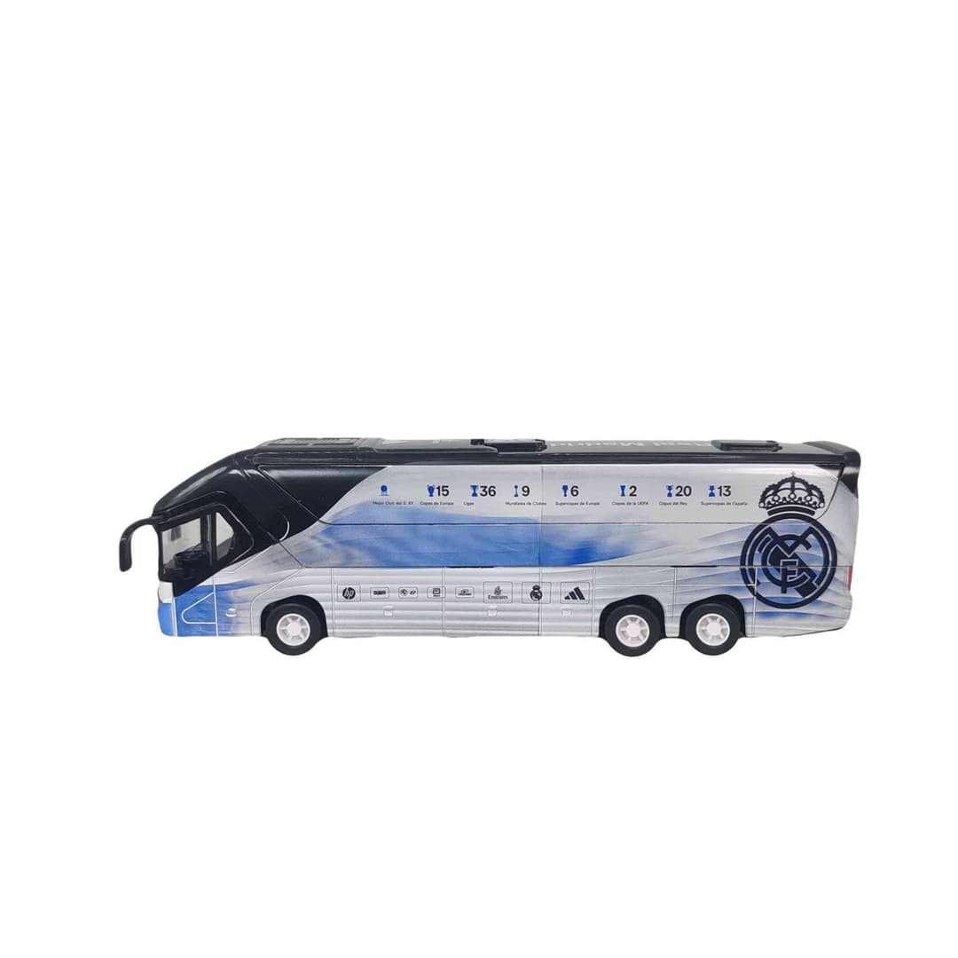 Real Madrid Bus Football Team Coach Toy - Image 1