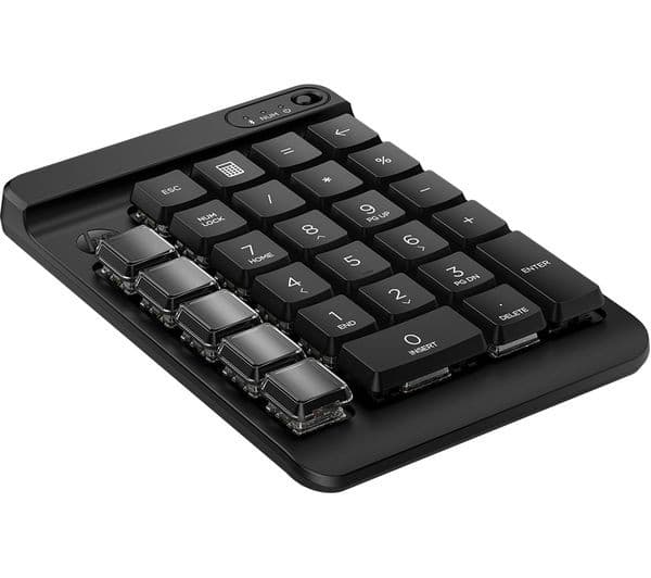 HP 430 Programmable Wireless Mechanical Keypad - Black (7N7C2AA) - Image 2