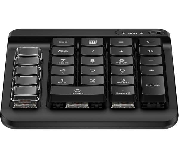 HP 430 Programmable Wireless Mechanical Keypad - Black (7N7C2AA) - Image 9