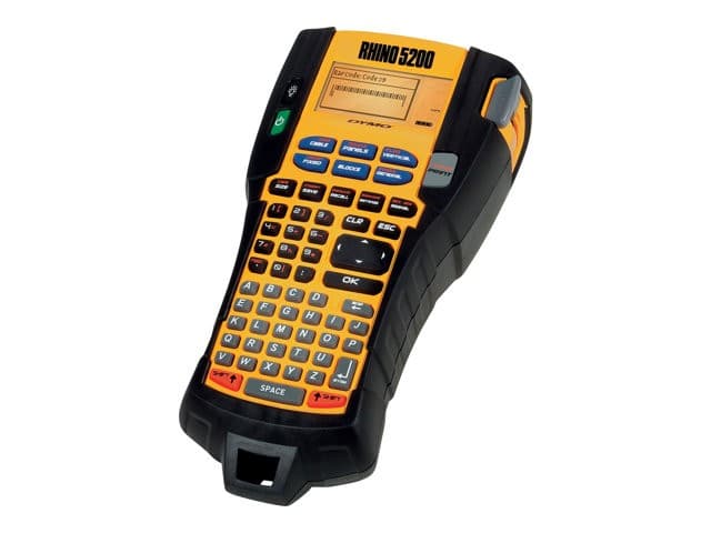 DYMO Rhino 5200 Hard Case Kit - Industrial Label Maker - B/W Thermal Transfer - 19mm Max Label Width - Image 1