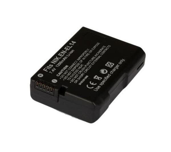NIKON EN-EL14A D3100 Lithium-ion Rechargeable Camera Battery - Image 1