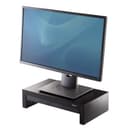 Fellowes Computer Monitor Stand with 3 Height Adjustments - Designer Suites Monitor Riser with Storage Tray - Ergonomic Adjustable Monitor Stand for Computers - Max Weight 18KG/Max Size 21" - Black/Pearl thumbnail 1