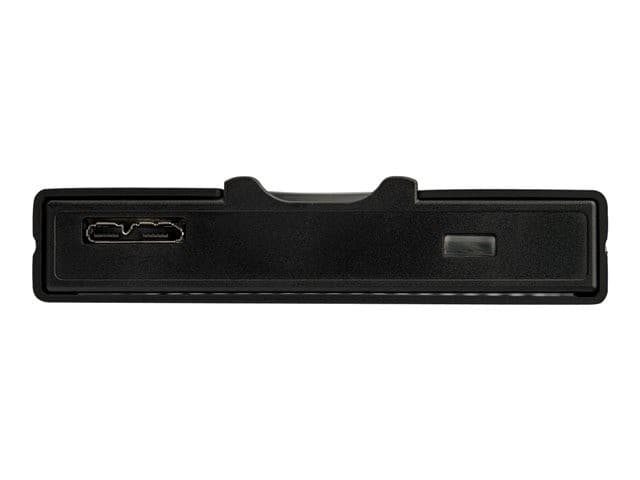 StarTech.com USB 3.0 to 2.5-inch SATA External Hard Drive Enclosure with Secure Biometric Fingerprint/Password Access for 256-bit AES Encrypted USB 3.1 Gen 1 5Gbps SSD/HDD Data Transfer - Portable Vented Aluminum Case - 8 fingerprints and permissions - OS