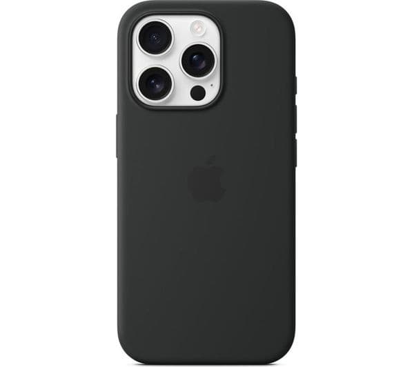 Apple iPhone 16 Pro Silicone Case with MagSafe - Black - Image 1