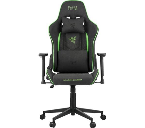 Razer Tarok Pro X Gaming Chair Grey & Green - Image 10