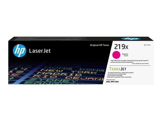 HP 219X - High Yield - magenta - original - LaserJet - toner cartridge (W2193X) - Image 4