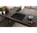 NEFF N90 T26TA49N0 61 cm Gas Hob - Black thumbnail 3