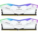 TEAMGROUP T-FORCE DELTA RGB 32 GB 7200 MHz DDR5 Memory Kit - 16 GB x 2, White thumbnail 1