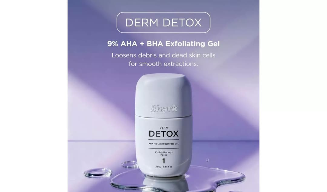 SHARK FacialPro Glow + DePuffi At Home Facial - Spa Blue - Image 6