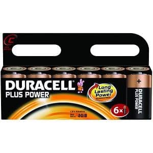 Duracell Plus Power C, 6 Pack Single-use battery Alkaline - Image 2