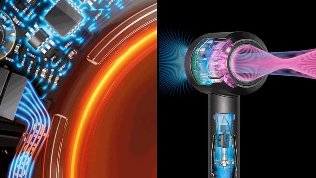 Dyson Supersonic Nural™ hair dryer - Straight+Wavy Prussian blue & Rich copper - Image 5