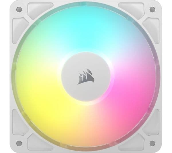 CORSAIR RS120 ARGB 120 mm PWM Case Fan - Triple Pack, White - Image 2