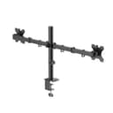 Hama Monitor Mount, 2 Monitors, Height-adjustable, Swivel/Tilt, 13" - 35", Black thumbnail 3