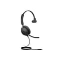Jabra Evolve2 40 UC Mono Wired Headset - USB-C - Black thumbnail 2