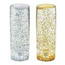 Playlearn Sensory Glitter Calm Down Jar With Led Lights Sensory Tube Fidget Toy Gold And Silver 2 Pack Focusing And Relaxing Tool For All Ages thumbnail 2