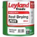 Leyland - Fast Dry Plus - Gloss - Brilliant White - 2.5L thumbnail 1