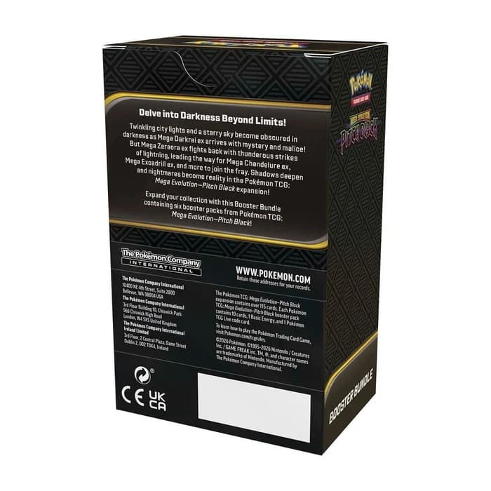 Pokémon TCG Mega Evolution Pitch Black Booster Bundle 6 Booster Packs - Image 3
