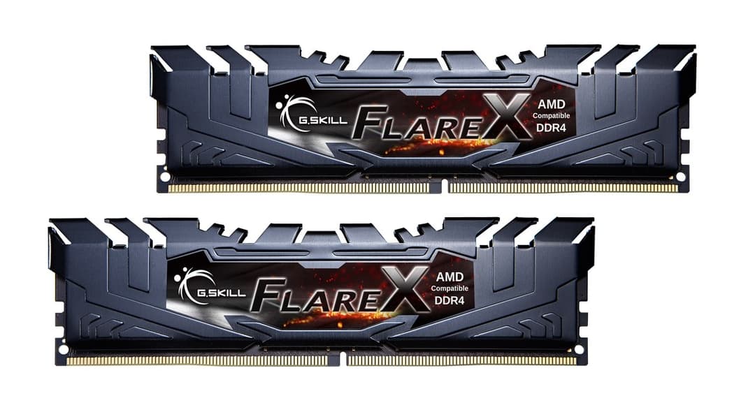 32GB G.Skill Flare X DDR4 3200MHz PC4-25600 for AMD Ryzen CL16 Dual Channel Kit (2x16GB) - Image 1