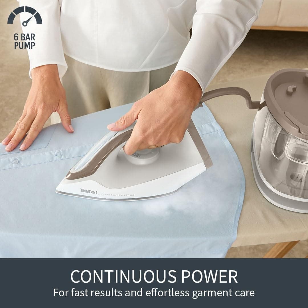 Tefal Power Pro Compact 200 Steam Station SV6213G0 - Dune - Image 4