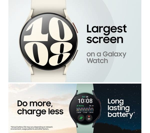 SAMSUNG Galaxy Watch6 4G with Bixby - Cream, 40 mm - Image 6
