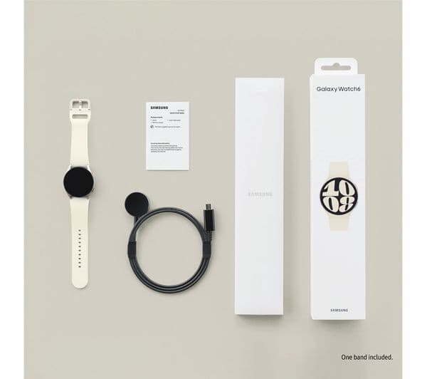 SAMSUNG Galaxy Watch6 4G with Bixby - Cream, 40 mm - Image 7