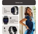 Fitbit Sense 2 Advanced Health & Fitness Smartwatch Built-in GPS ECG SpO2 Stress & Sleep Tracking - Shadow Grey thumbnail 7