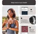 Fitbit Sense 2 Advanced Health & Fitness Smartwatch Built-in GPS ECG SpO2 Stress & Sleep Tracking - Shadow Grey thumbnail 8
