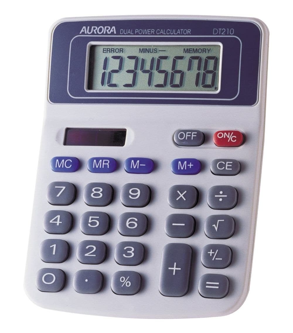 Aurora DT210 Desk Calculator - Image 1
