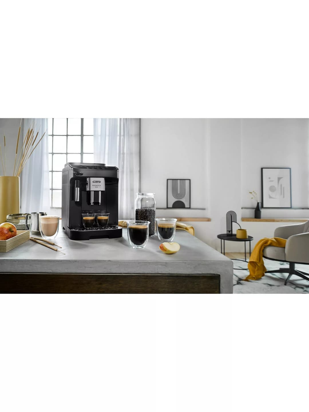 DeLonghi Magnifica Evo ECAM290.22.B Bean to Cup Coffee Machine with Manual Milk Frother - Black - Image 6
