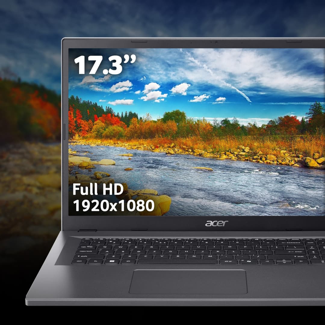 Acer Aspire Go Intel AG17-31P-33KH Intel Core 3 N355 8GB RAM 128GB SSD 17.3" Full HD Windows 11 Home S Laptop - Image 3