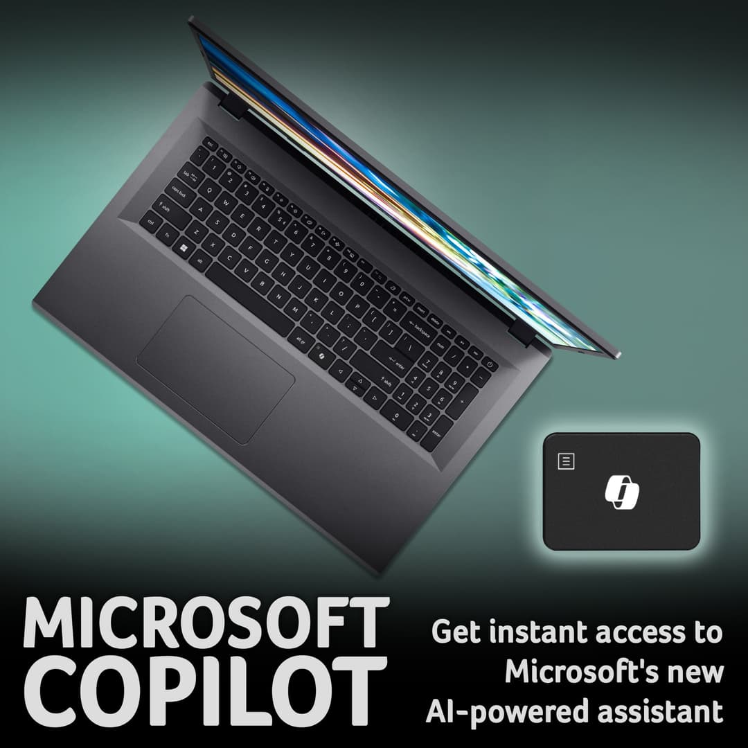 Acer Aspire Go Intel AG17-31P-33KH Intel Core 3 N355 8GB RAM 128GB SSD 17.3" Full HD Windows 11 Home S Laptop - Image 4