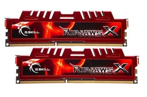 16GB G.Skill DDR3 PC3-12800 1600MHz RipjawsX Series for Intel/AMD (10-10-10-30) Dual Channel kit - Image 1
