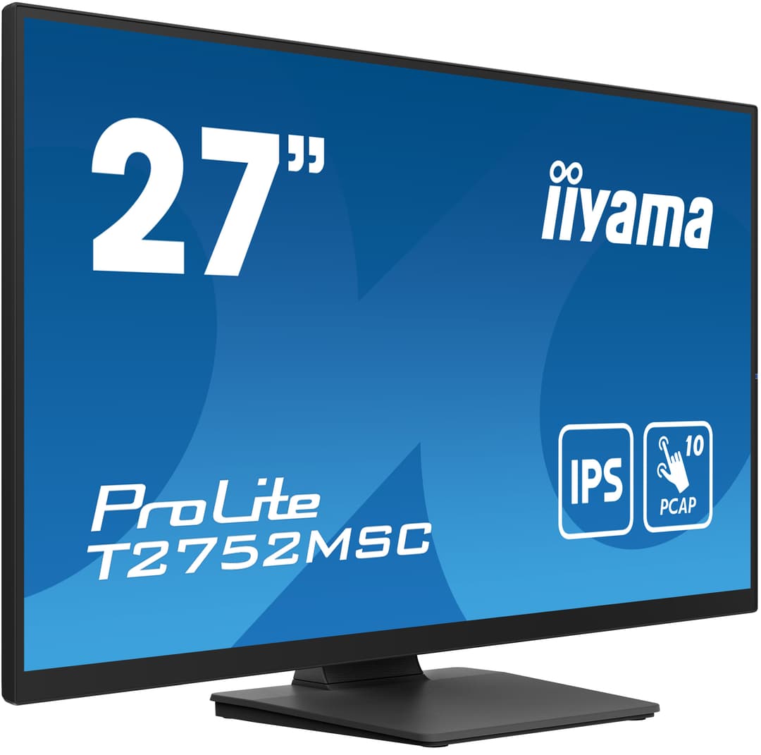iiyama ProLite T2752MSC-B1 computer monitor 68.6 cm (27") 1920 x 1080 pixels Full HD LED Touchscreen Black - Image 3