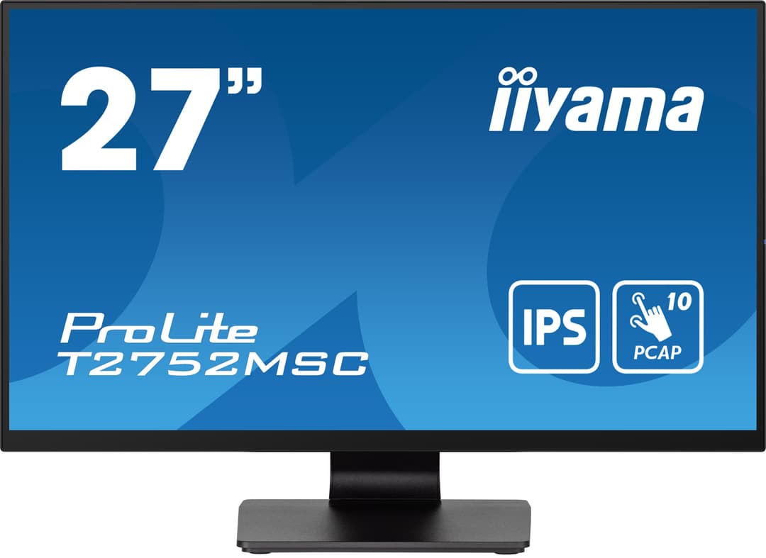 iiyama ProLite T2752MSC-B1 computer monitor 68.6 cm (27") 1920 x 1080 pixels Full HD LED Touchscreen Black - Image 4