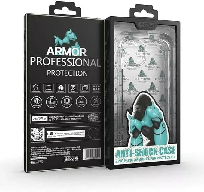 Atouchbo Case For Samsung Galaxy S26 King Kong Clear Shockproof Armour Case - Image 1