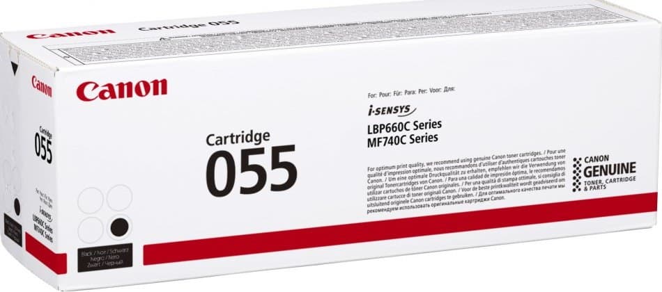 Canon 055 Original Toner Cartridge - Black - Image 1