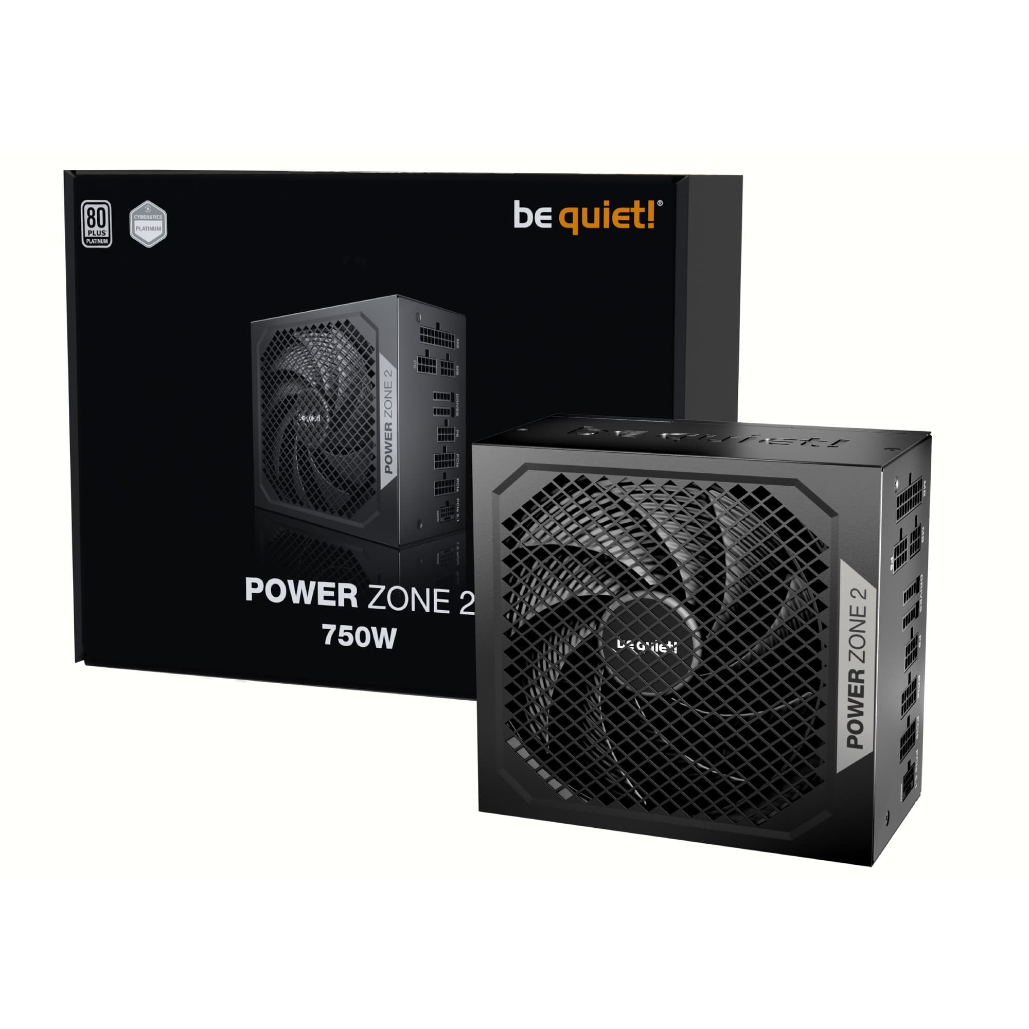 be quiet! Power Zone 2 750W ATX 3.1 80 PLUS Platinum PSU Power Supply