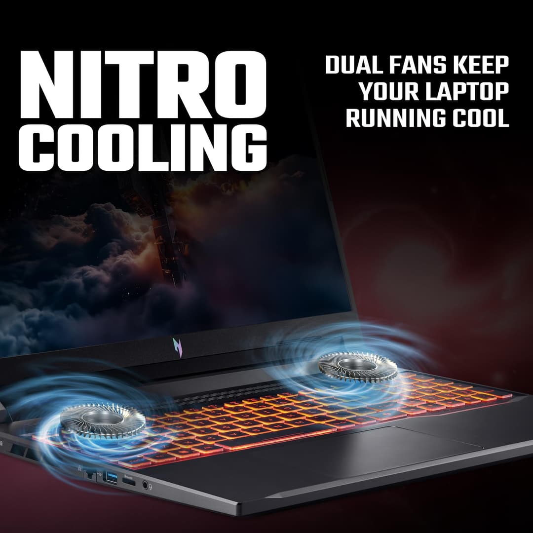 Acer Nitro V16 ANV16-42 Gaming Laptop - Black - Image 7