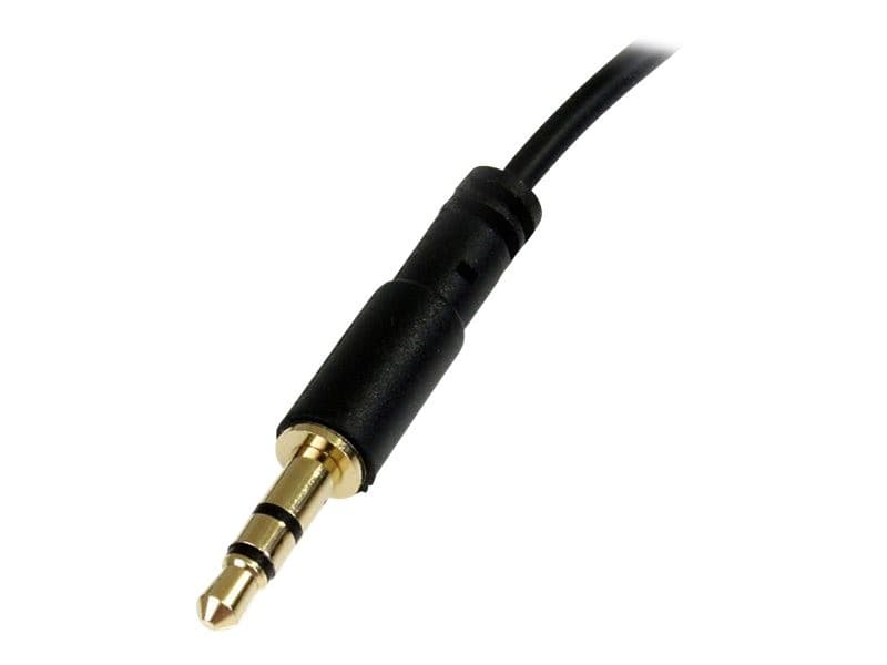 STARTECH 3.5mm Audio Cable 0.3m Black