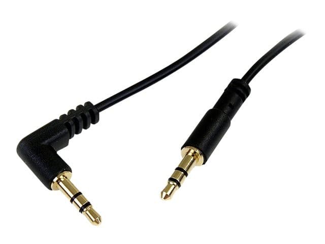 STARTECH 3.5mm Audio Cable 0.3m Black - Image 2