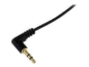 STARTECH 3.5mm Audio Cable 0.3m Black thumbnail 4