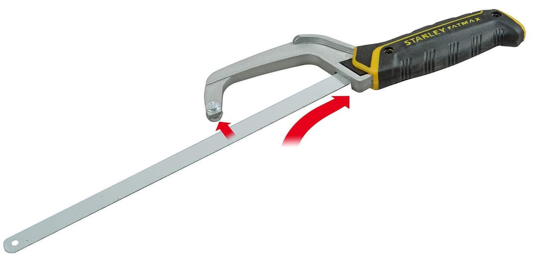 STANLEY 0-15-211 Junior Mini-Hacksaw 254 mm - Black/Silver - Image 4