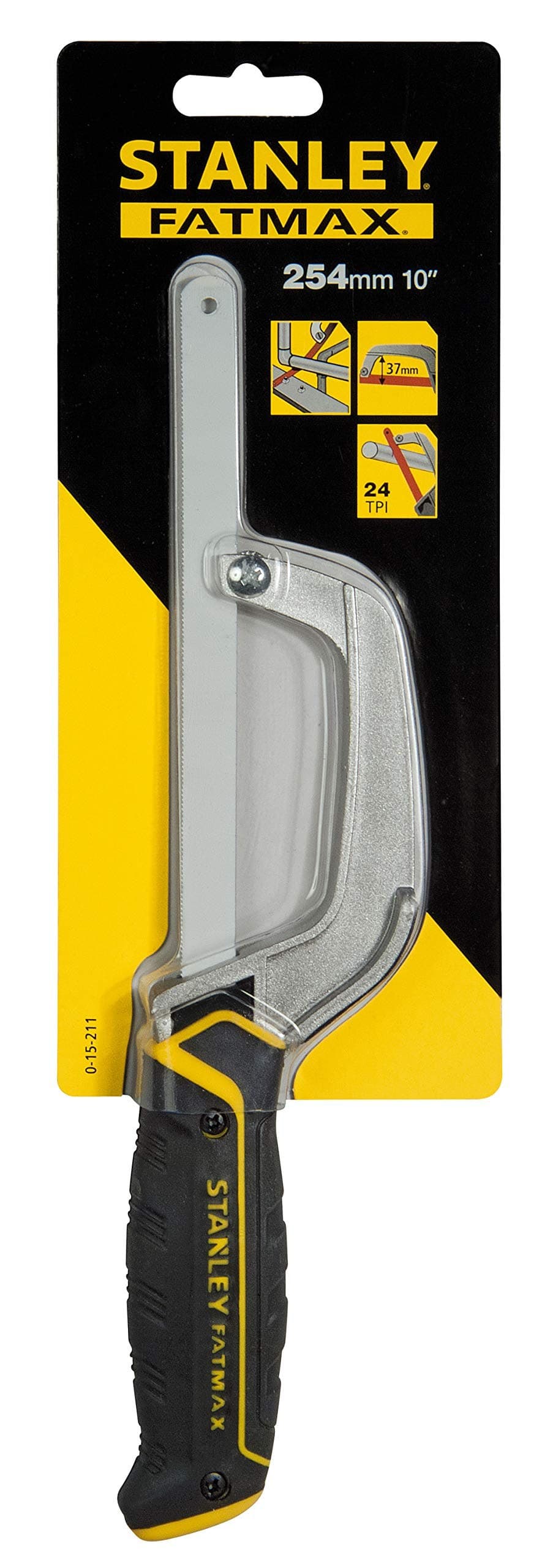 STANLEY 0-15-211 Junior Mini-Hacksaw 254 mm - Black/Silver - Image 6
