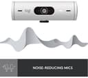 Logitech Brio 500 Webcam Off-White thumbnail 4