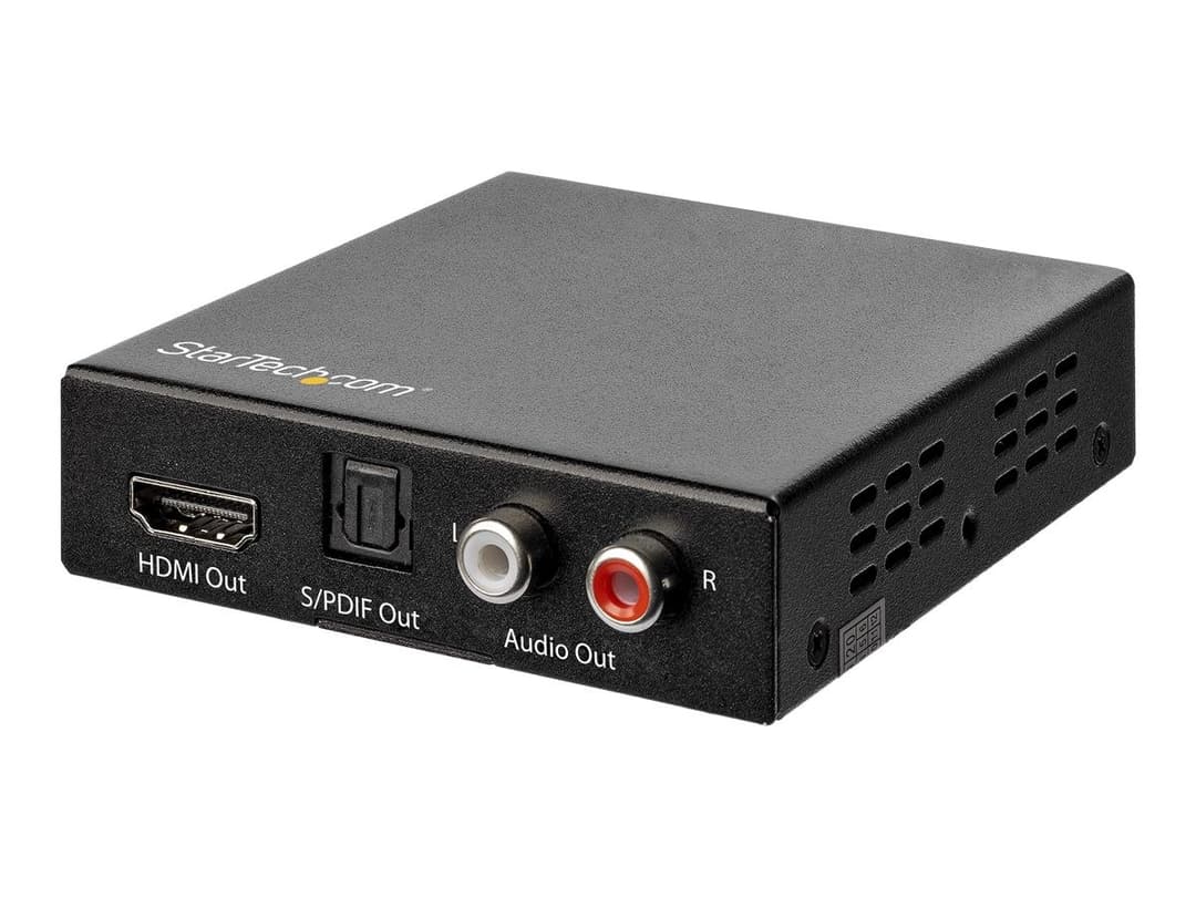 StarTech HD202A HDMI Audio Extractor Black - Image 1
