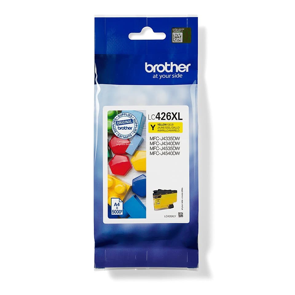 Brother LC-426XLY ink cartridge 1 pc(s) Original High (XL) Yield Yellow - Image 1