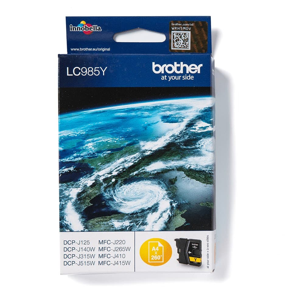 Brother LC985Y ink cartridge 1 pc(s) Original Yellow - Image 1