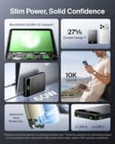 Belkin UltraCharge Pro Semi-Solid-State 10000mAh 60W Power Bank thumbnail 5
