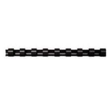 Fellowes Apex 6200301 Black Plastic Comb 8mm 100pk